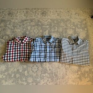 Bundle of 3 Like New Men’s Button Down Shirts - Large
